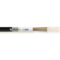 TASKER C608 Flat Τηλεφωνικό Καλώδιο-Δικτύου 8x0.08 Τιμή Μέτρου - TASKER