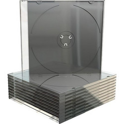 MediaRange CD Slimcase for 1 disc 5.2mm machine packing grade Black tray (MRBOX21-M)