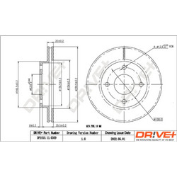 Dr!ve+ Δισκόπλακα - DP1010.11.0359