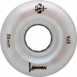LUMINOUS 58mm/97A Ροδάκι Led - White Pearl (4αδα)