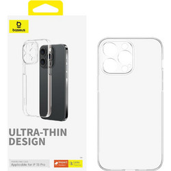 Baseus Os-lucent Back Cover Πλαστικό Διάφανο (iPhone 15 Pro) Transparent
