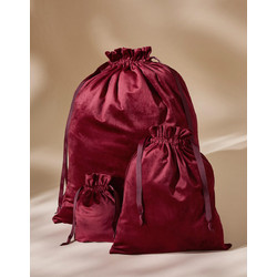 Βελούδινο Πουγκί Δώρου BG718 BagBase Ruby Red