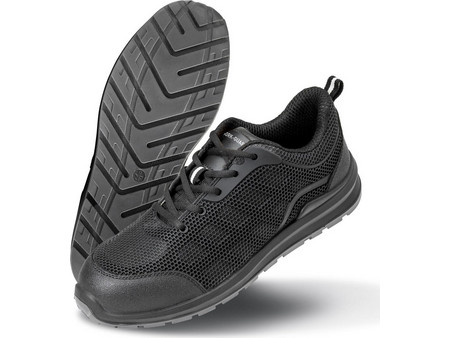 All Black Safety Trainer Result Work-Guard R456X Black