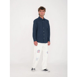 Volcom Ανδρικό Πουκάμισο Μακρυμάνικο Navy Μπλε A0532310
