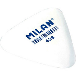 Milan Γόμα Λευκή Συνθετική Τριγωνική MILAN 428 CMM428
