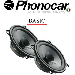 Phonocar 66123 Σετ Ηχεία Αυτοκινήτου 5.25" Dual Cone 20W RMS