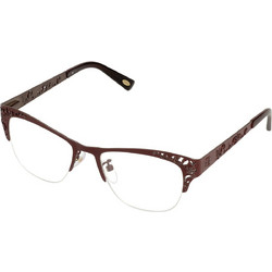 Loewe VLW444M A57 Γυναικείος Σκελετός Γυαλιών Οράσεως Μεταλλικός Καφέ