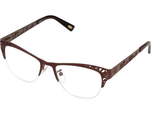 Loewe VLW444M A57 Γυναικείος Σκελετός Γυαλιών Οράσεως Μεταλλικός Καφέ
