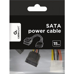 CABLEXPERT ΚΑΛΩΔΙΟ ΤΡΟΦΟΔΟΣΙΑΣ MOLEX TO 2 x SATA