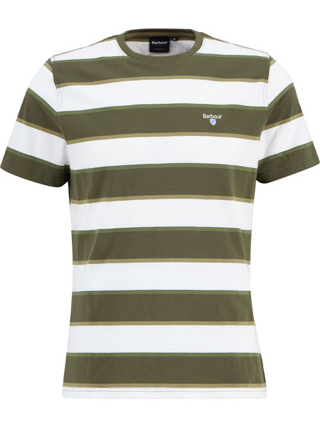 T-Shirt Meldon Stripe MTS1564 ol51 olive