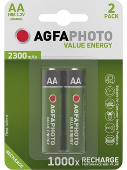 AgfaPhoto ΑΑ 2300mAh 2τμχ