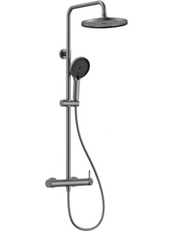 Κολώνα ντουζ πλήρης DECO Gun Metal PVD 2045007655