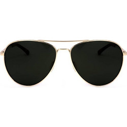 Smith Layback J5G Ανδρικά Γυαλιά Ηλίου Aviator Μεταλλικά Μαύρα με Μαύρο Polarized Φακό