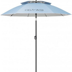 Ομπρέλα Παραλίας Aria Ciela 1,8m PE 140gsm UPF50+ Γαλάζιο - 12010