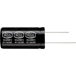 ΠΥΚΝΩΤΗΣ ΗΛΕΚΤΡΟΛΥΤΙΚΟΣ ΚΑΘΕΤΟΣ 220μF/100V 105C 13X25 RGA LELON (ΣΕΤ ΜΕ 25)