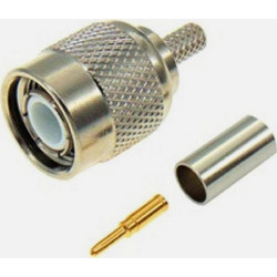 Αρσενικό Βύσμα TNC Crimp Ultimax V7401B - Ομοαξονικό Καλώδιο RG59/U, 50/75 Ohm