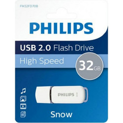 Philips Snow 32GB USB Stick 2.0 με USB-A
