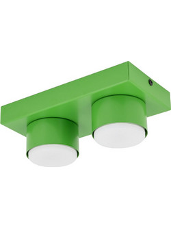 Φωτιστικό Οροφής - Σποτ Brix 11286 2xGX53 23x11,5x8cm Green TK Lighting