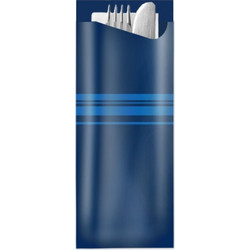 Χάρτινη Θήκη Μαχαιροπήρουνων FIT Μπλέ 8,5x19cm(500τεμ) - Mars - 02178.50.FITBLUE