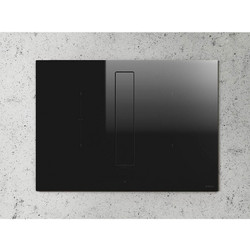 Elica NikolaTesla FIT BL/A/72 Επαγωγική Εστία Αυτόνομη με Ενσωματωμένο Απορροφητήρα & Λειτουργία Κλειδώματος 72x51.5cm