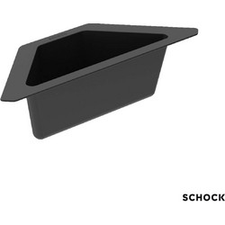 SCHOCK ΜΠΩΛ ΓΩΝΙΑΚΟ ΚΡΕΜΑΣΤΟ ABS ΑΝΘΡΑΚΙ (36,7x13,5)
