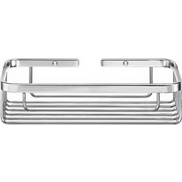 Σπογγοθήκη Παραλληλόγραμμη W26.5xD12.5xH7cm Chrome Sanco Shower Baskets 00003-A03