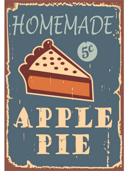 Διακοσμητική Πινακίδα HOMEMADE APPLE PIE