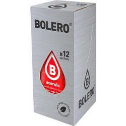 Bolero Acerola (Ασερόλα) Χυμός χωρίς Ζάχαρη σε Σκόνη 9gr x 12 Τεμάχια