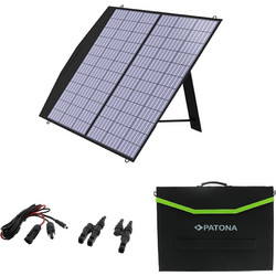 Φωτοβολταϊκό πάνελ Patona 100W πολυκρυσταλλικός ηλιακός φορτιστής 1180x640 mm - AS-160.35.017