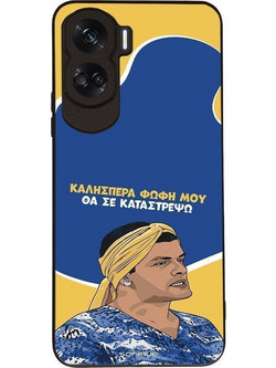 Sonique Greek Cult TV Series Θήκη (Honor 90 Lite 5G) με Σχέδιο «Θα σε Καταστρέψω»