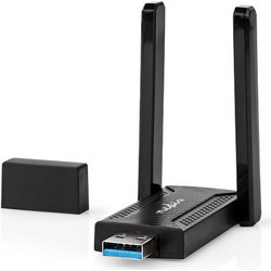 Nedis WSNWA1210BK Ασύρματος USB Αντάπτορας Δικτύου 1.2Gbps