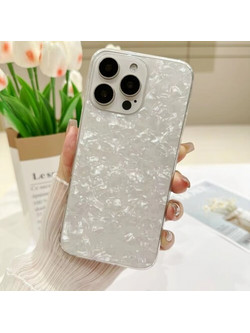 Θήκη Shell Pattern Cover Case Apple iphone 14 Pro Max white