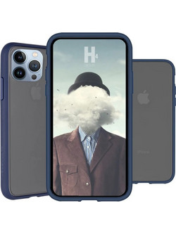Θήκη Goospery Peach Garden Bumper για Apple iPhone13 Pro Μπλε