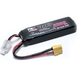 7.4V 2200mAh LiPo BATTERY 35C 2S (LENGTH : 106 mm ) - XT60 PLUG - ZEPHIR PINK PERFOMANCE