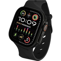 Decoded Ares Splice Λουράκι Σιλικόνης Black (Apple Watch 44 / 46 / 49mm)