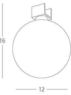 Zambelis Lights Led Globe 9W For 48V Outdoor Lighting System Operates With E386 E387 & E388 Ip65 E501