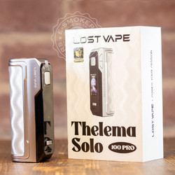 Lost Vape Thelema Solo 100W Pro Mod, Χρώμα Wave Silver Default Title