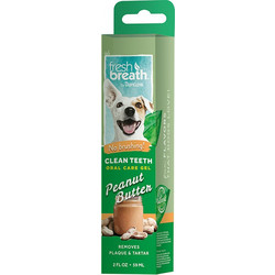 Tropiclean Clean Teeth Gel με Φυστικοβούτυρο 59ml