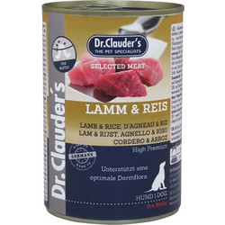 Dr. Clauder's Selected Meat Lamb & Rice 800gr