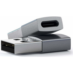 Αντάπτορας Satechi USB-A male σε USB-C female Ασημί