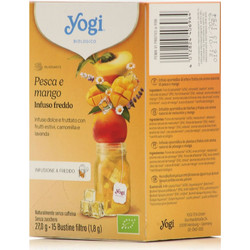 Yogi Tea Peach Cold Mango Brew 15 Φακελάκια