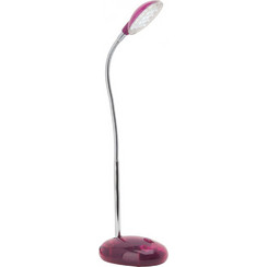 Φωτιστικό Γραφείου Brilliant Timmi με Εύκαμπτο Βραχίονα Pink G92927/17