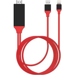 ΑΝΤΑΠΤΟΡΑΣ ΕΙΚΟΝΑΣ LIGHTNING ΣΕ HDMI 1M