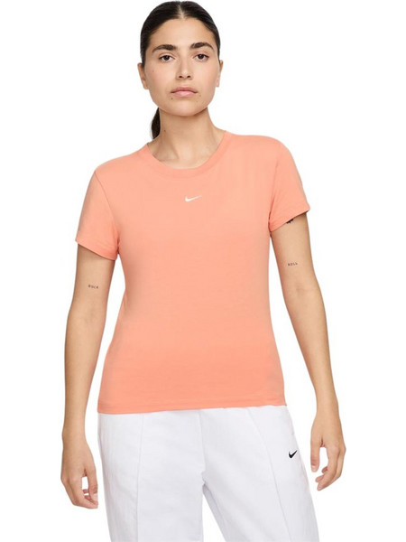 Nike Γυναικεία κοντομάνικη μπλούζα Sportswear Chill Knit Cropped T-Shirt FV5508-844