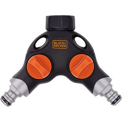 Σύνδεσμος Black & Decker Διπλός 3/4" με Διακόπτη & Powergrip 871125223571