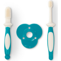 Baboo Toothbrush Set Σετ οδοντιατρικής φροντίδας για μωρά 6-12 m