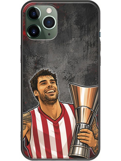 Θήκη Kings of Europe Legends - Saint George iPhone 11 Pro Black TPU (Μαύρη Σιλικόνη)