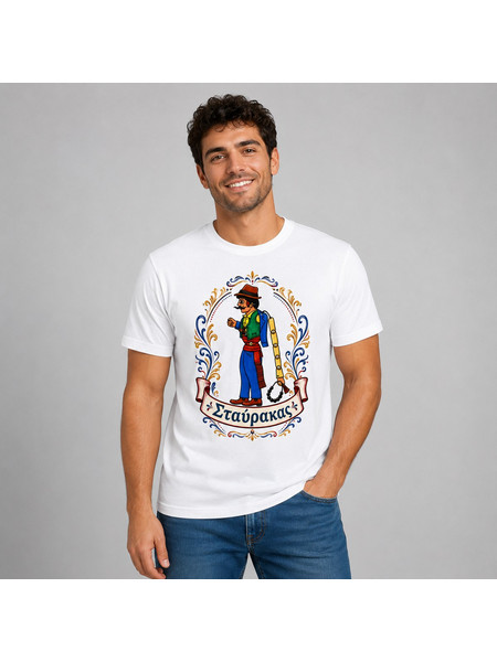 Ανδρικό T-Shirt Καραγκιόζης - Σταύρακας 2
