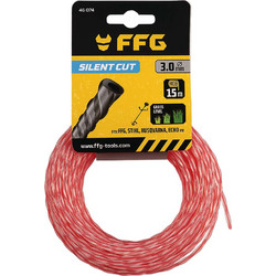 F.F. Group Silent Cut Μεσινέζα Στριφτή 3mm x 15m