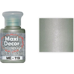 Maxi Decor ME-119 Anthracite Ακρυλικό Χρώμα Ζωγραφικής 60ml